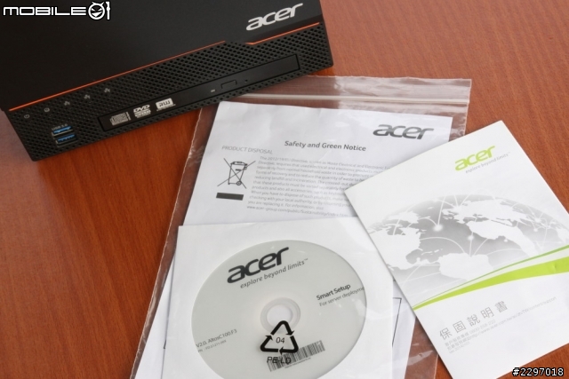 迷你型伺服器 Acer Altos C100 F3 開箱