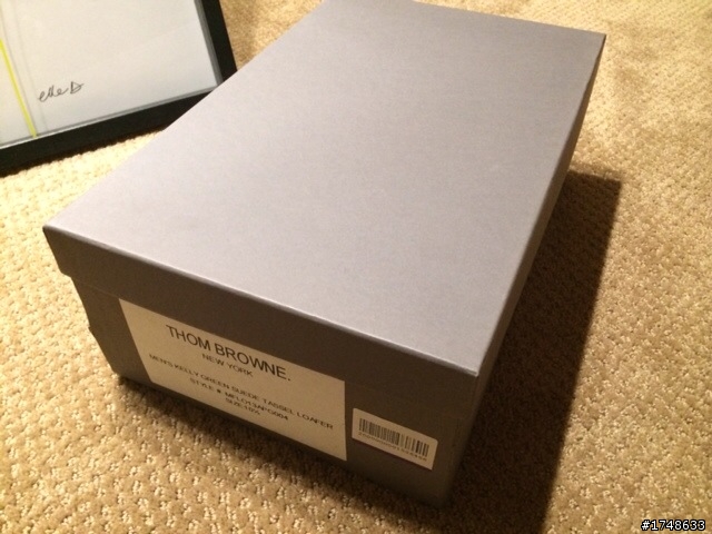 夏季必備THOM BROWNE KELLY GREEN SUEDE TASSEL LOAFER草綠色麂皮流蘇樂福鞋