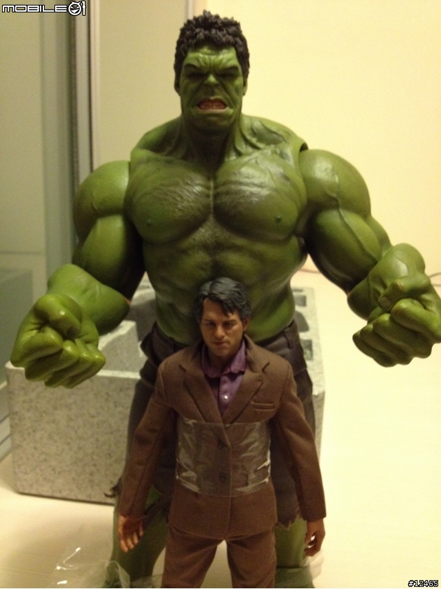 Hot Toy MMS230 BB&HK (圖多: 同捆雙人組(MMS186浩克&MMS229班納博士)