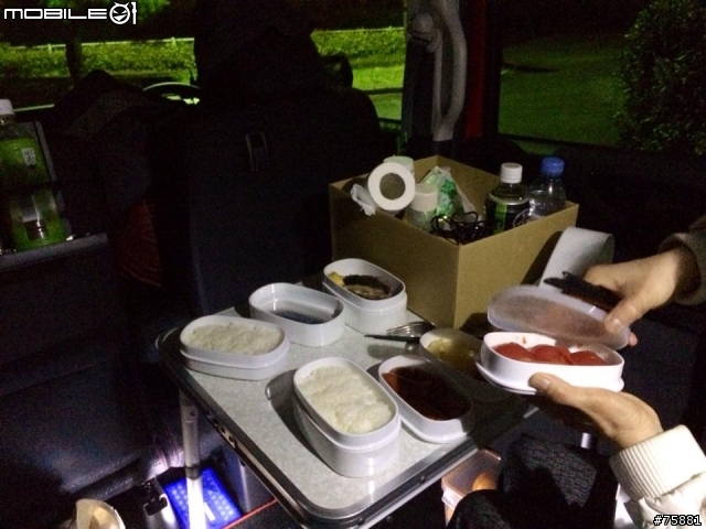 N-Box+snow peak 車中泊