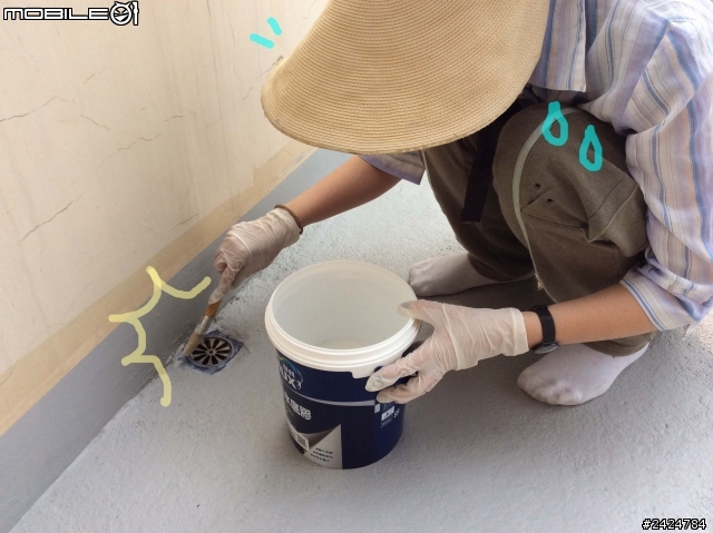 [分享]2014新年新氣象/使用得利DIY屋頂防水心得