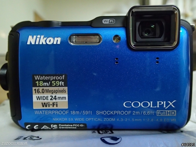 2014年夏季新機，Nikon COOLPIX AW120防水防震機 純開箱