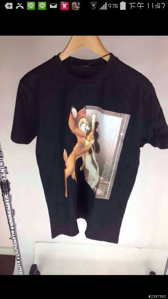 givenchy  紀凡希小鹿短T真假 來自星星的你