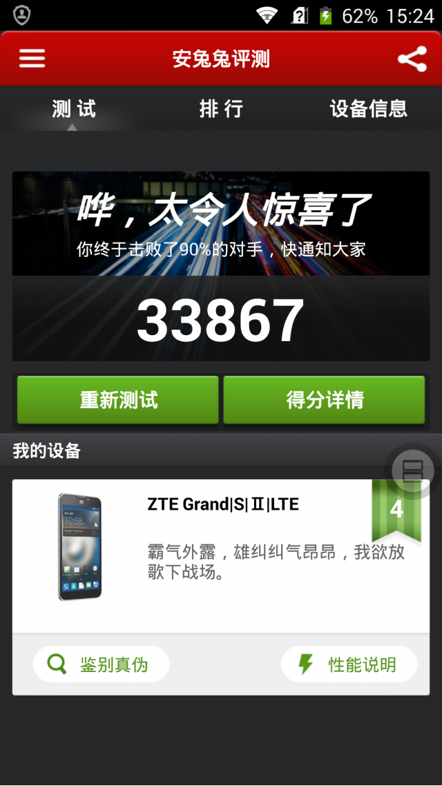 ZTE Grand SII LTE 簡易開箱