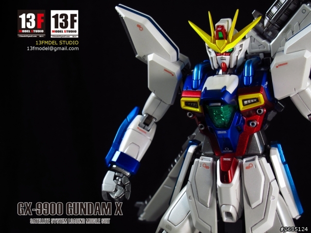MG機動新世紀 GUNDAM X 月亮版塗裝心得