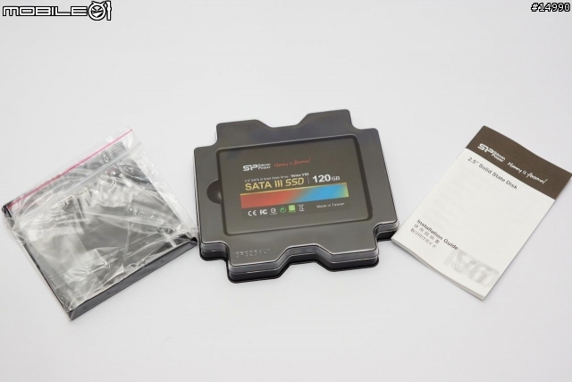 低價固態硬碟測試：Silicon Power Velox V55 SSD 120GB