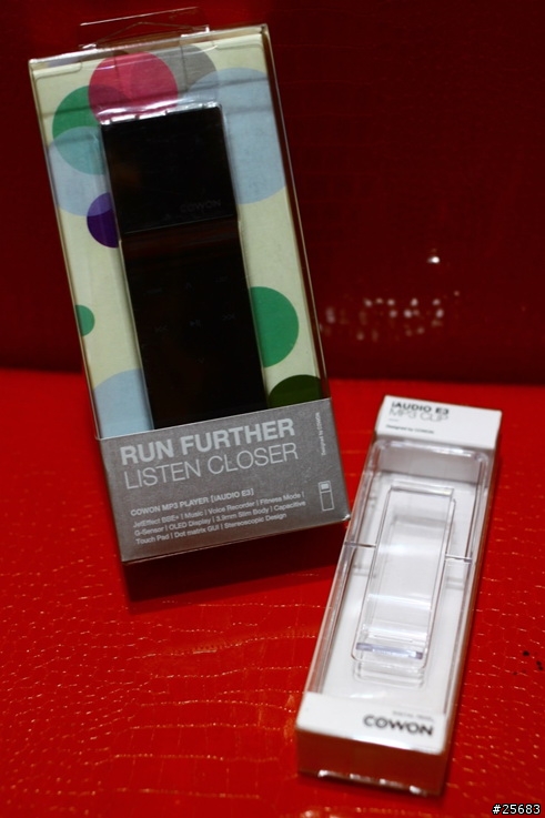 COWON iAUDIO E3 我的運動良伴