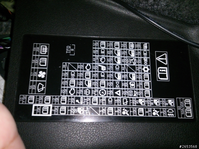保險絲座哪個位置是鎖門斷電，開鎖通電的呢？