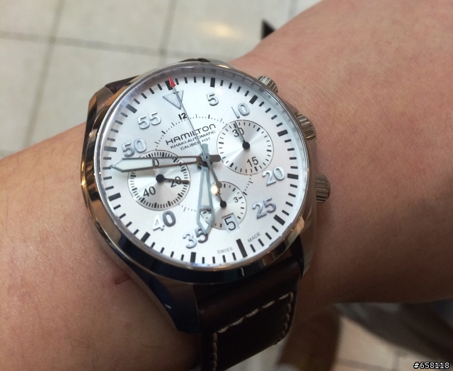 ~Hamilton Pilot Auto Chrono~開箱...