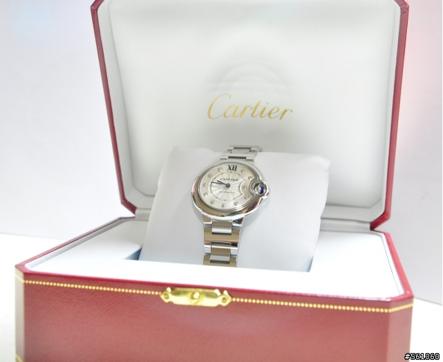 [開箱分享] 卡地亞藍汽球鋼錶鑲鑽款 Ballon Bleu de Cartier 33mm