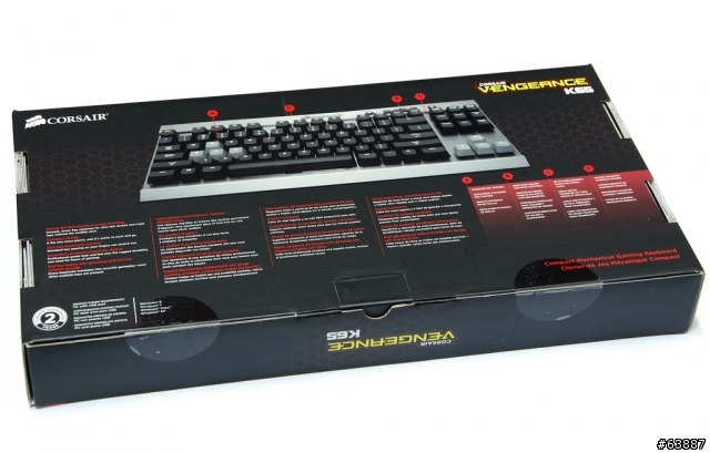 CORSAIR電競級紅軸機械鍵盤 - Vengeance K65與K95使用心得