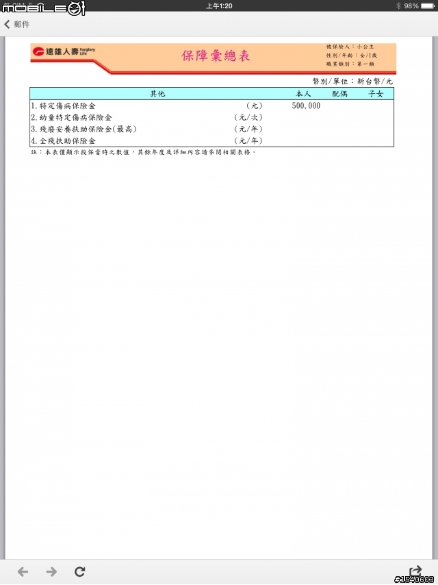 第一次購買保險，請板友協助，感恩
