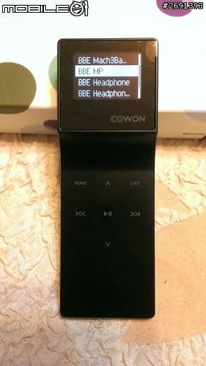 敗家逸品 COWOM iaudio E3 開箱