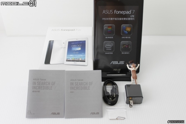 [分享] Asus Fonepad 7 LTE入手 4G我準備好了(笑)