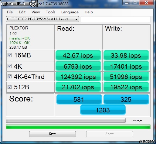 極速狂飆 M6e PCIe SSD 256G 參加Plextor M6系列SSD試用活動分享