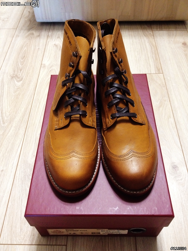 [手滑開箱 - 補實穿圖 ] -Wolverine 1000 Mile Addison Wingtip Boots