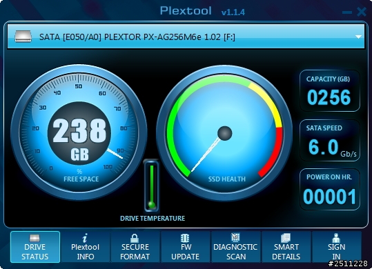 0到770只需一秒PLEXTOR M6e 256GB體驗分享