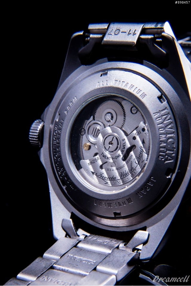 Invicta 0420 鈦金屬 開箱