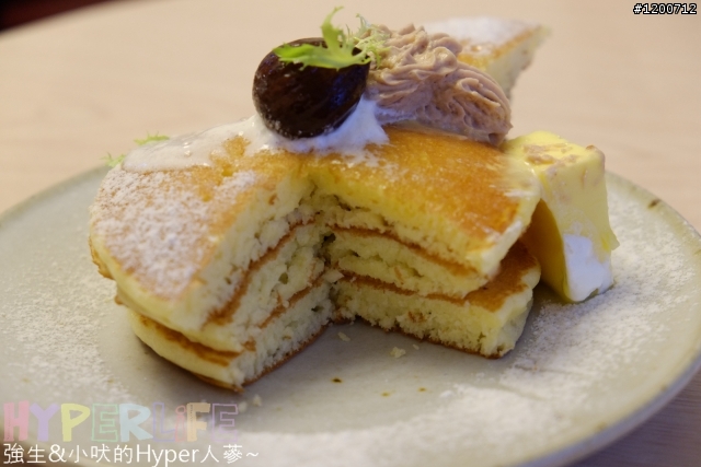 5月底前95折、南瓜煎餅太讚啦 - 明森京咖啡蔬食朝食屋(明森宇治姊妹店)