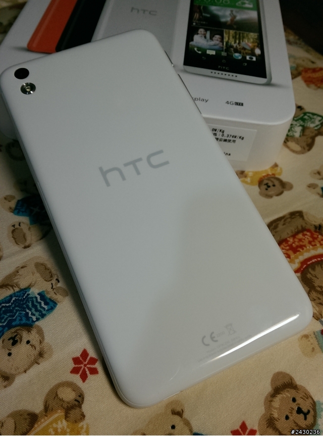 媽媽的DESIRE 816白色終於到手了~~