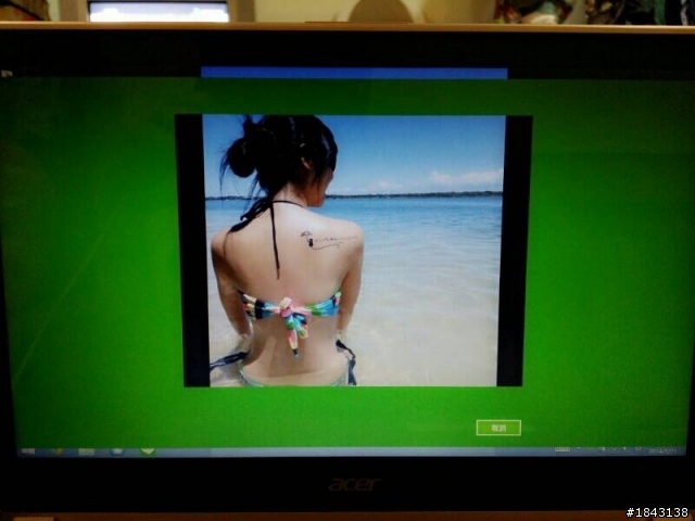 筆電 V5-473PG 在WIN8.1更新後畫面卡在"請稍候"...
