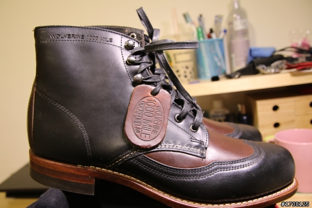[趁亂開箱] Wolverine 1000 Mile Addison Boot