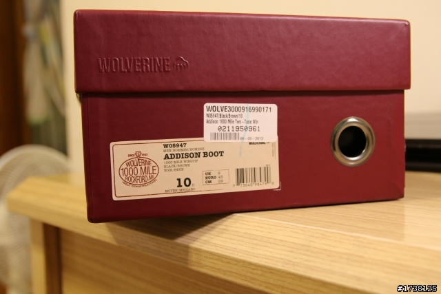 [趁亂開箱] Wolverine 1000 Mile Addison Boot