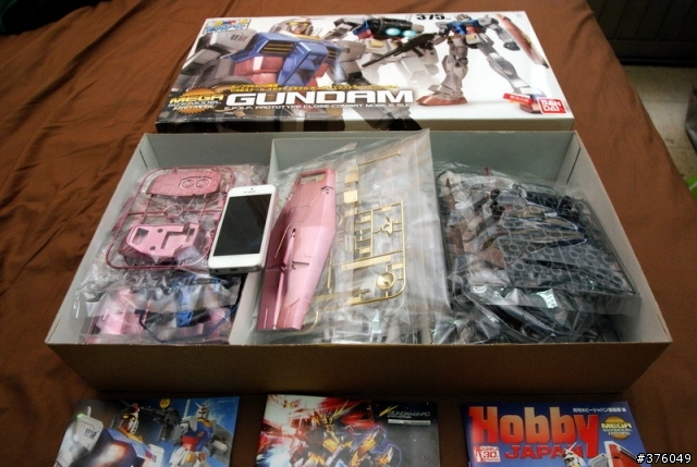[開箱]鋼彈 MEGA SIZE 1/48 RX-78-2 GUNDAM EXPO限定電鍍版