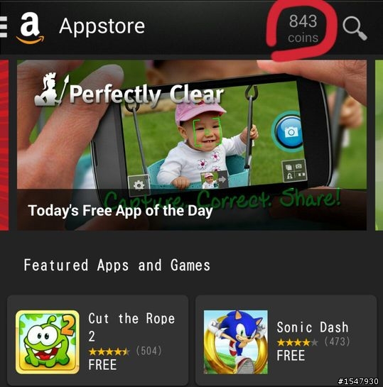 [活動結束]免費取得2000多 amazon appstore(亞馬遜軟體商店)的 coins