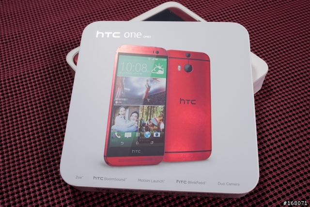 HTC M8 紅色 首批馬上入手！