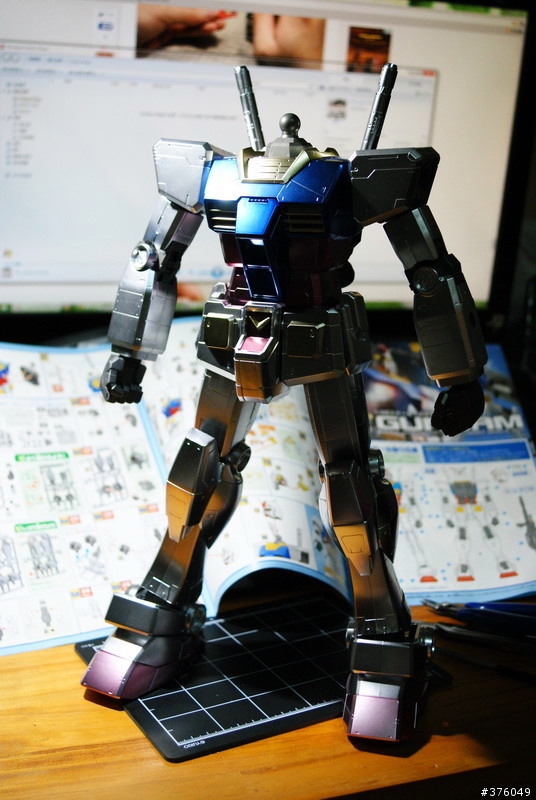 [開箱]鋼彈 MEGA SIZE 1/48 RX-78-2 GUNDAM EXPO限定電鍍版