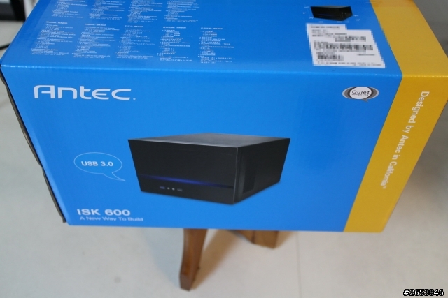[開箱] Antec 大容量簡約風 ITX 機殼 ISK600