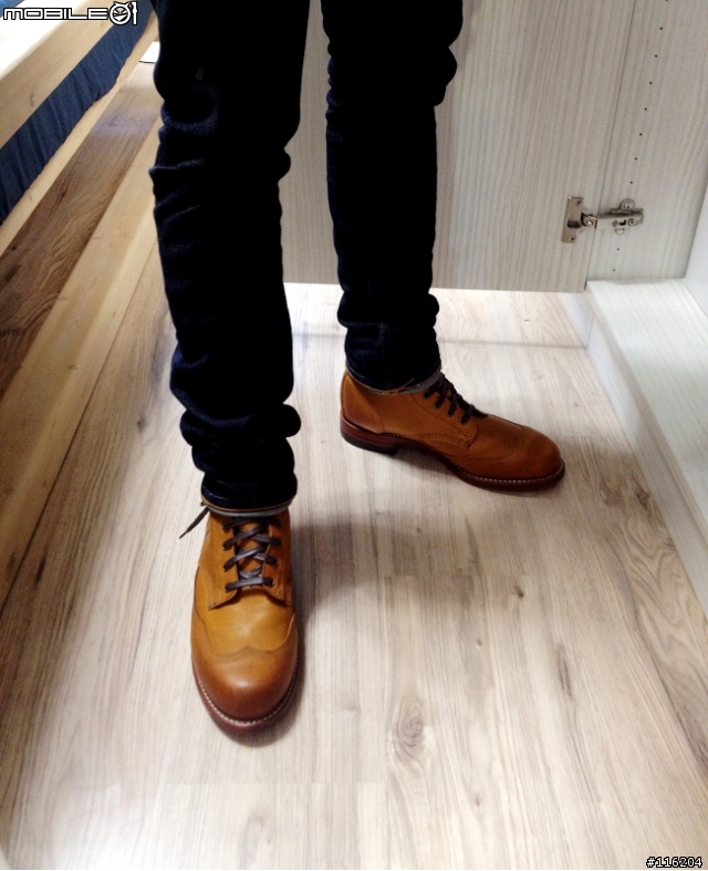 [手滑開箱 - 補實穿圖 ] -Wolverine 1000 Mile Addison Wingtip Boots