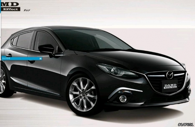Mazda3 2014  日本原廠出的改裝套件及燈具內裝等 質感!