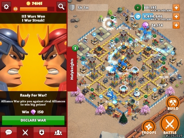有人玩samurai siege 嗎？ 分享一下你的戰力吧！
