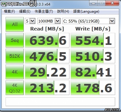 極速狂飆 M6e PCIe SSD 256G 參加Plextor M6系列SSD試用活動分享