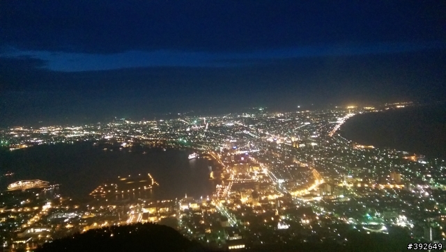 帶的M8前進北海道拍櫻花跟函館百萬夜景