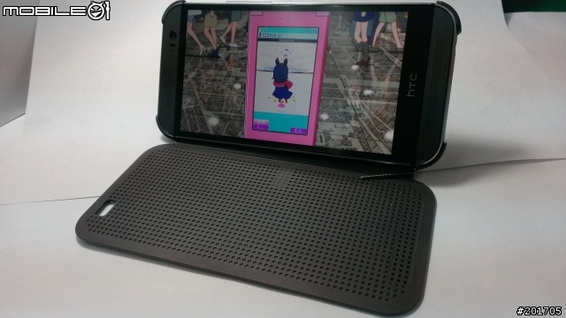[DIY]HTC M8 + Dot View 之迴紋針手機架!