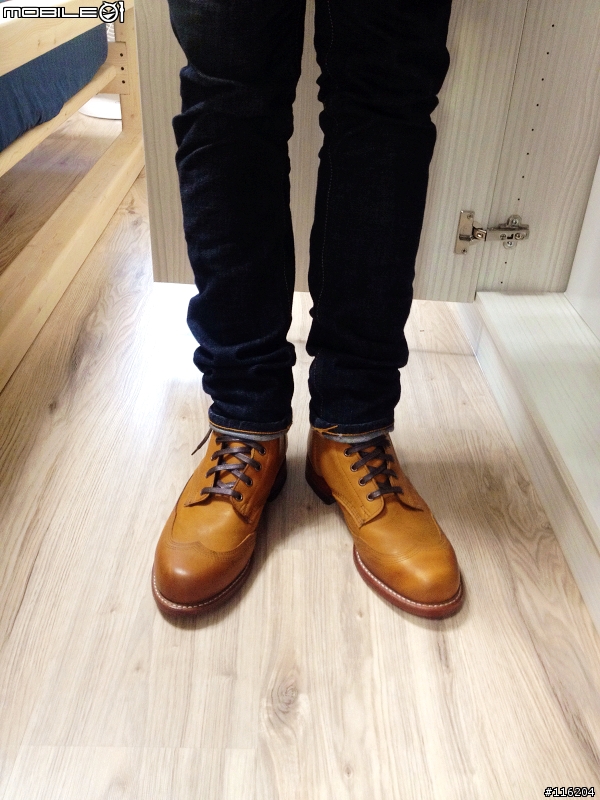 [手滑開箱 - 補實穿圖 ] -Wolverine 1000 Mile Addison Wingtip Boots