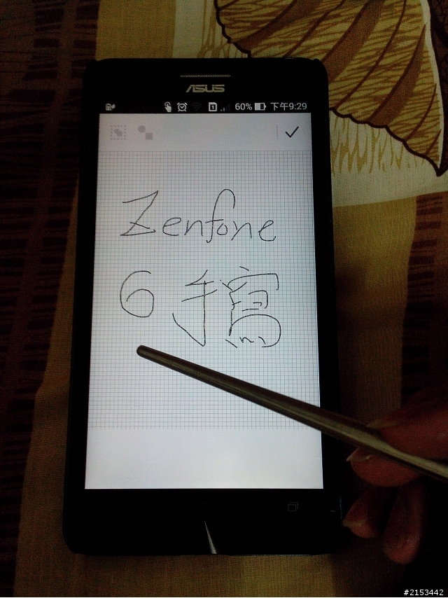 [心得]用Zenfone 手套模式來手寫畫畫