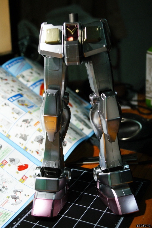 [開箱]鋼彈 MEGA SIZE 1/48 RX-78-2 GUNDAM EXPO限定電鍍版