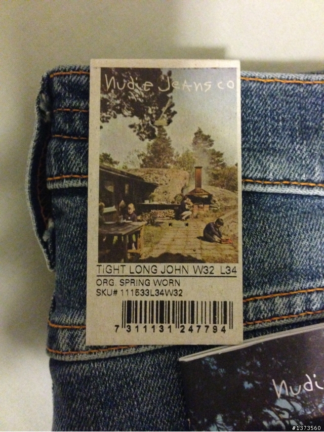 [分享開箱]Nudie jeans Tight Long John