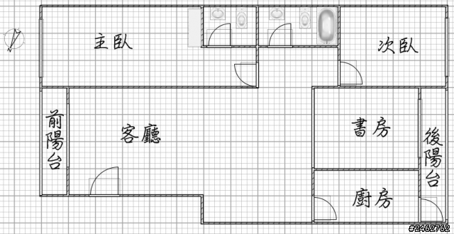 想要區分一下進門處的磁磚和客廳的磁磚