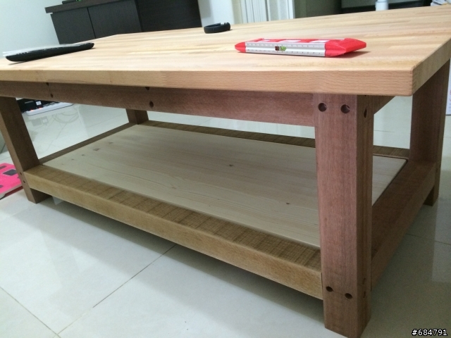 [向硬漢致敬] 硬上工作仿 - 自製沙發茶几血淚史