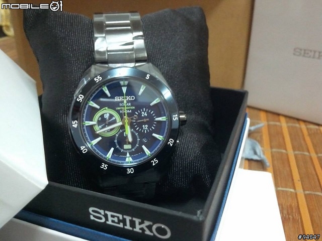 [簡易開箱] SEIKO CRITERIA SOLAR 光動能 V175-0BX0B
