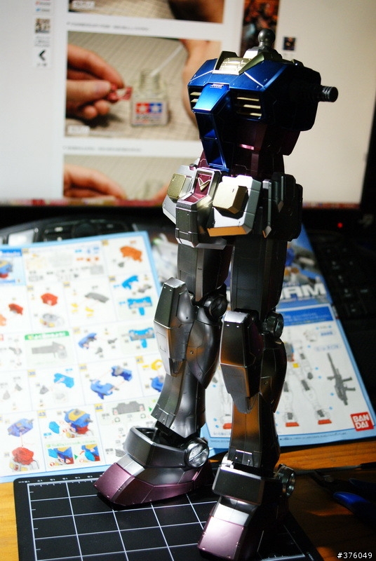 [開箱]鋼彈 MEGA SIZE 1/48 RX-78-2 GUNDAM EXPO限定電鍍版