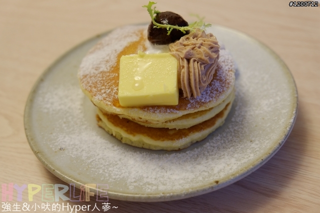 5月底前95折、南瓜煎餅太讚啦 - 明森京咖啡蔬食朝食屋(明森宇治姊妹店)