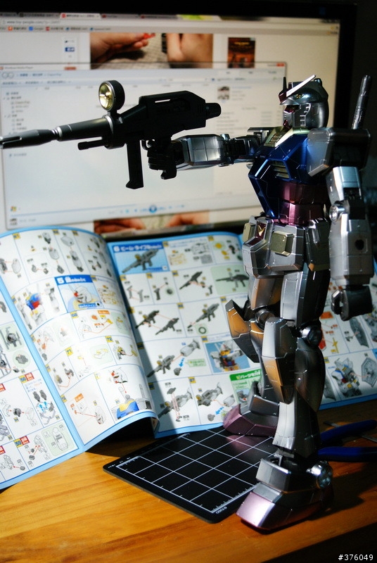 [開箱]鋼彈 MEGA SIZE 1/48 RX-78-2 GUNDAM EXPO限定電鍍版