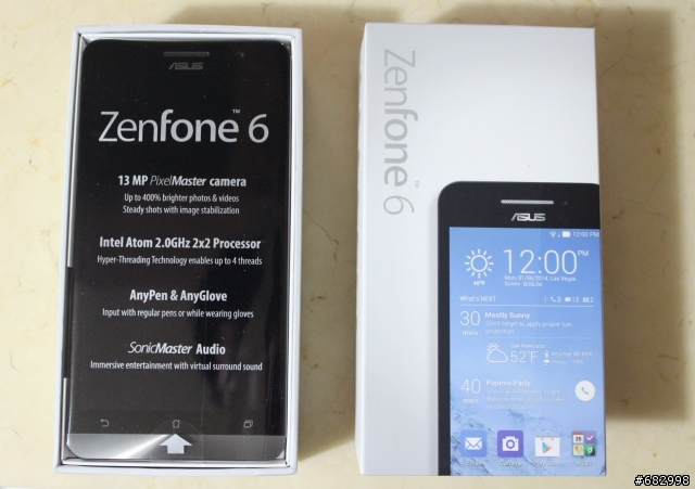 ASUS 華碩 ZenFone 6 白色 開箱文