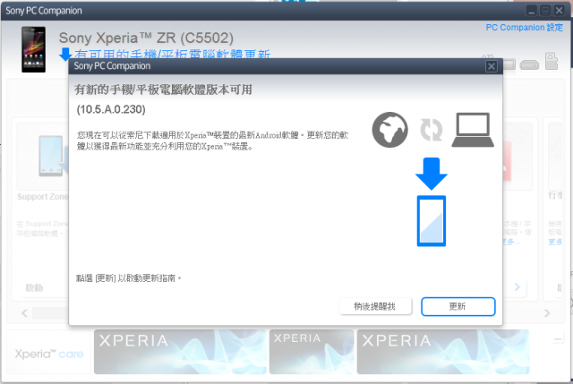 ZR新韌體 10.5.A.0.230  USP PCC 開始發送